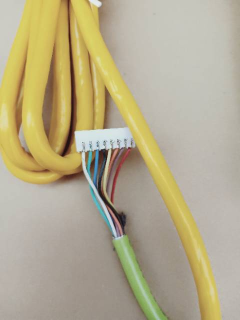 KABEL STIK PS2 SERAT WARNA dan HITAM