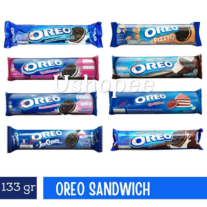 

Oreo biskuit original/cokelat/strawberry/blueberry @119,6gram