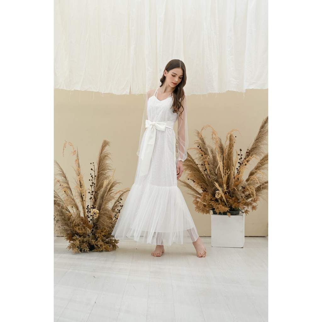 Gaura Robe-Flower Endurance Collection-KIMONO ROBE PENGANTIN / BRIDESMAID