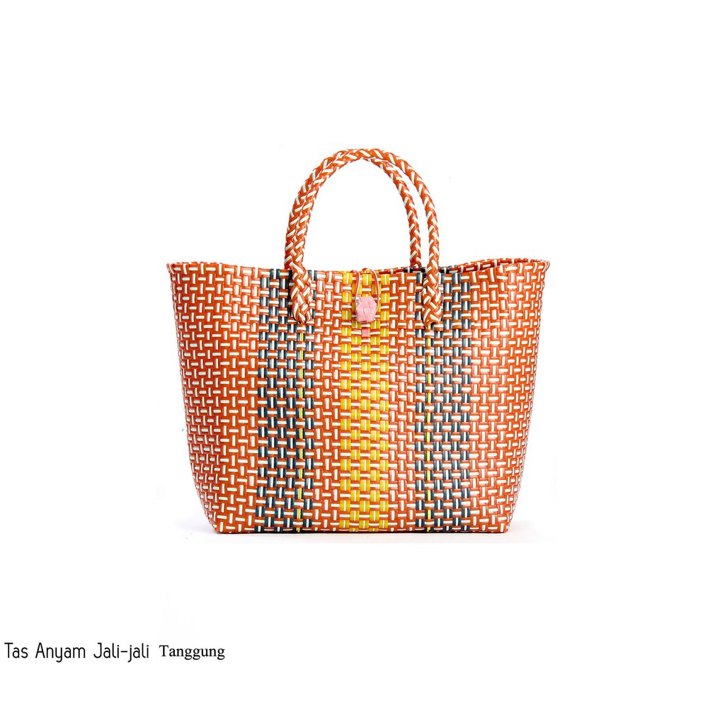 Tas Belanja Tas Anyam Jali-Jali Tanggung