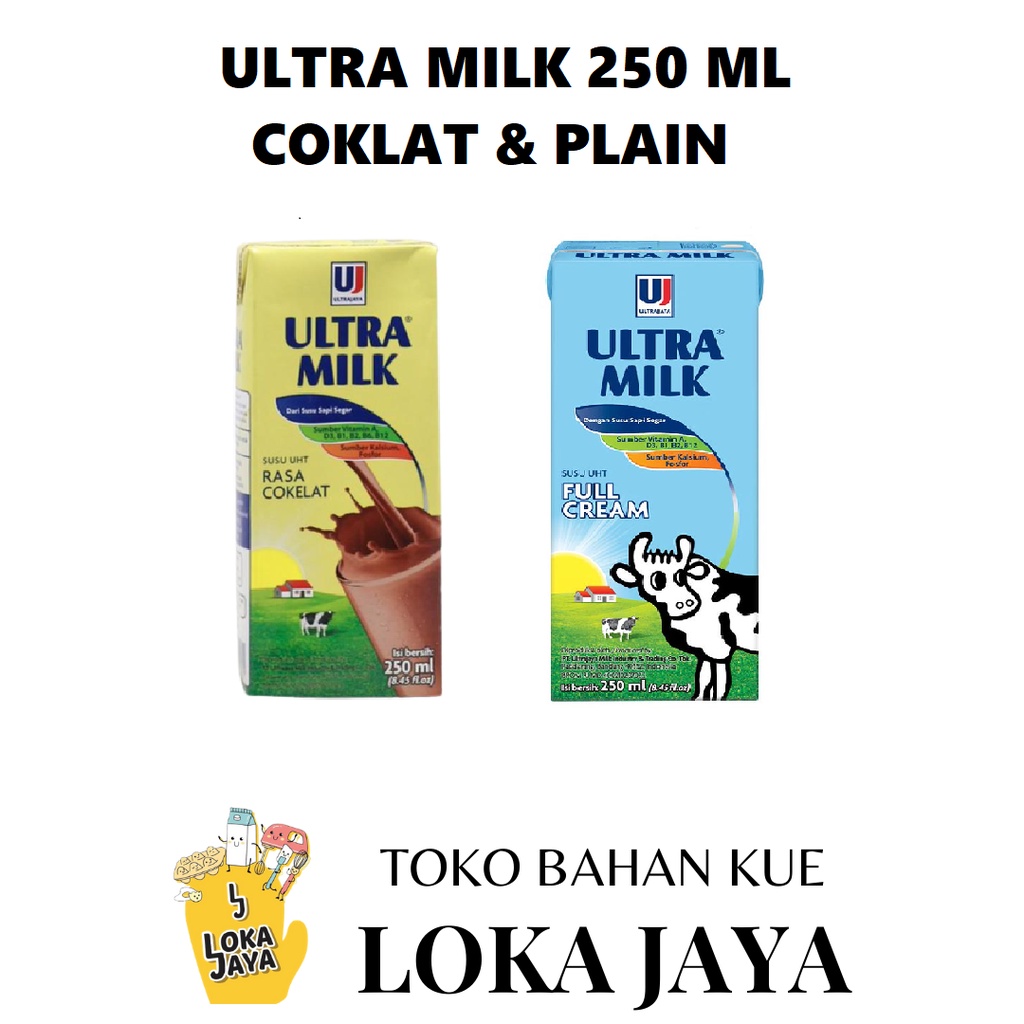 Jual ULTRA MILK SUSU UHT 250 ML | Shopee Indonesia