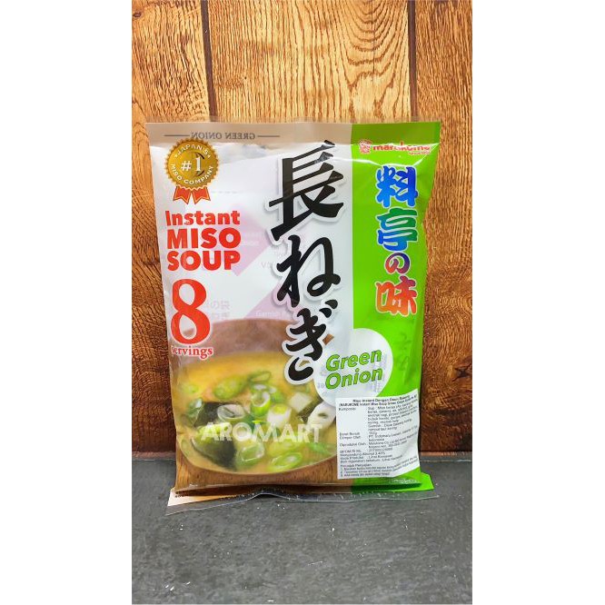 

Marukome Instant Miso Soup Green Onion Ryotei No Aji - 152g