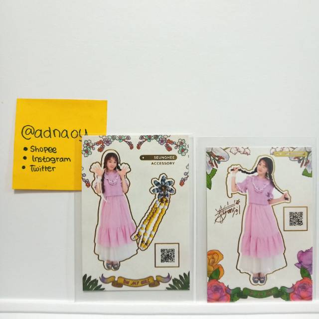 Oh My Girl Photocard — Coloring Book