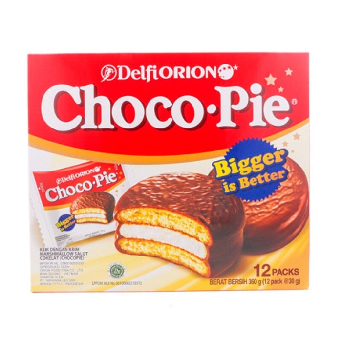 

Delfi Orion Choco Pie 12P 360Gr