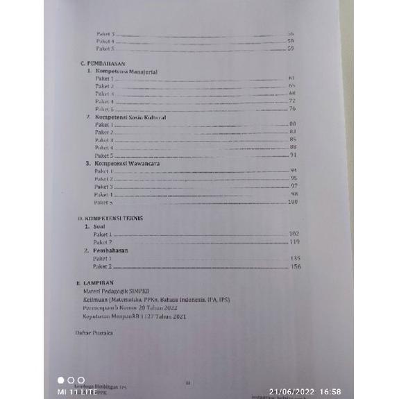 D90 (Guru Kelas NEW tanpa materi teknis) Modul Buku PPPK 2022 Guru SD Belajar PPPK ASN 2022 2023⁑ (T