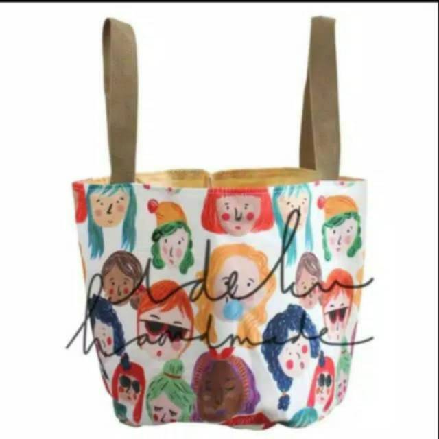 Ideku Handmade Tas Sayur Faces