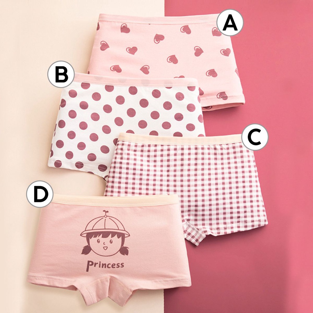 Celana Dalam Katun Import Anak Perempuan 2-10 Tahun