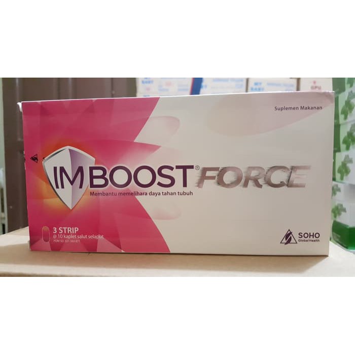 Diet Vitamin Vitamin Daya Tahan Tubuh Kesehatan Imboost Force Tablet Flash Deal
