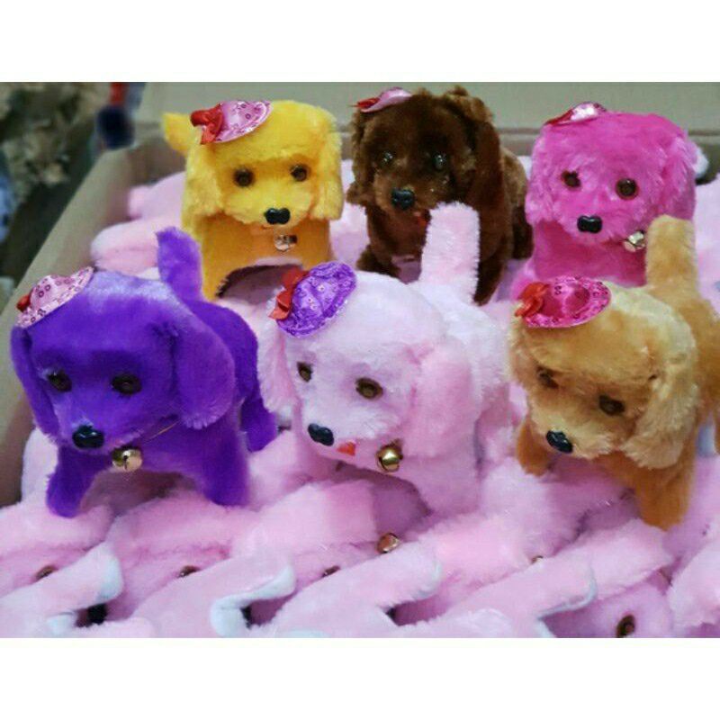 mainan anak robot anak anjing lucu/robot anjing bisa berjalan