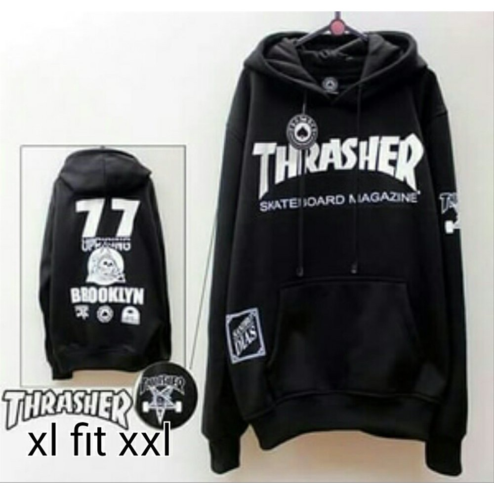 thrasher brooklyn 77 hoodie