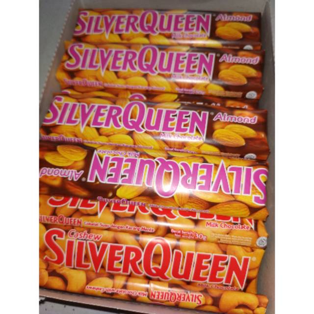 

Silverqueen Almond / Mede / Fruitnut 28gr