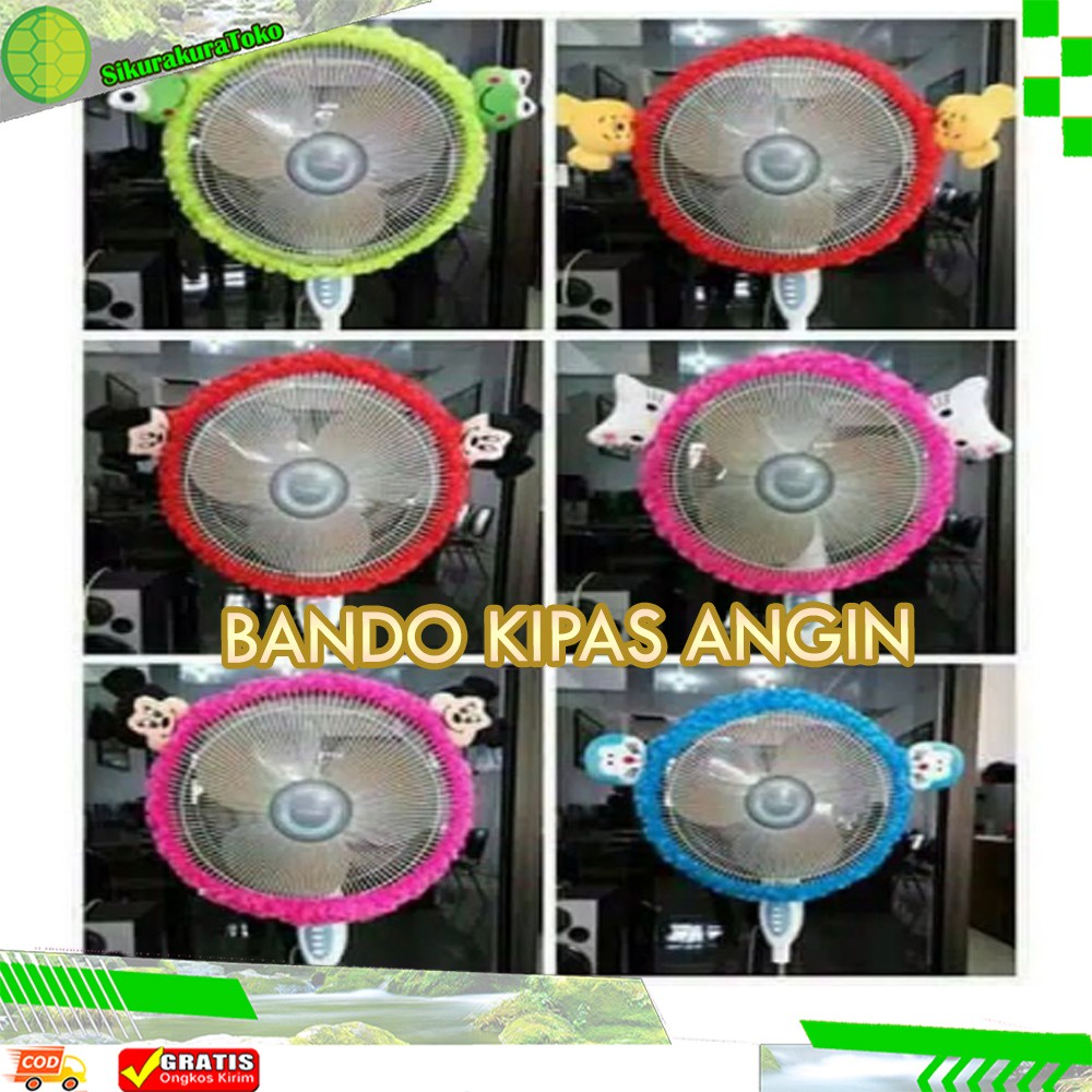 (SKR) BANDO KIPAS ANGIN KARAKTER SEDANG -  BESAR 12 - 16 inch