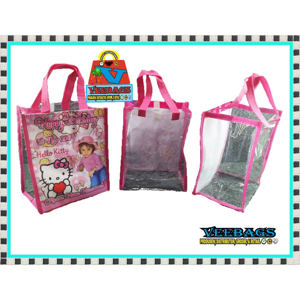 Goodie Bag, Tas Ultah Kombinasi Custom, Perlengkapan Ulang Tahun, Tas Ulang Tahun , tas Ultah Anak-2