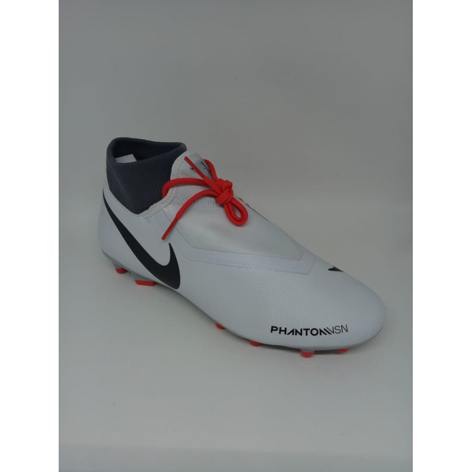 sport ku/Sepatu bola nike original phantom V3N Academy FG putih/merah/abu 2018