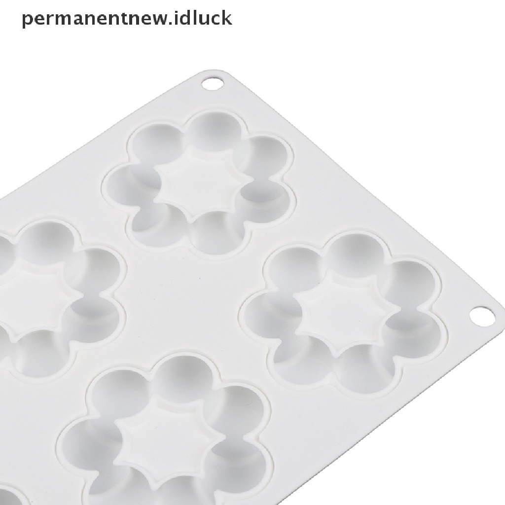 Cetakan Kue Coklat Bentuk Bola Bunga 6 Lubang Bahan Silikon