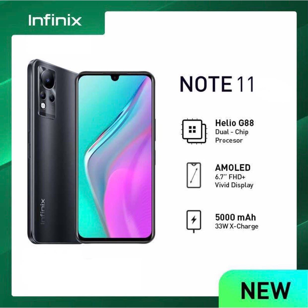 Infinix Note 11 [4GB+64GB] 6.7