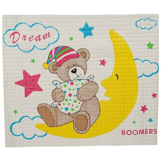 PERLAK BAYI BOOMERS MOTIF KARAKTER UKURAN 65x55 CM/ ALAS OMPOL WATERPROOF