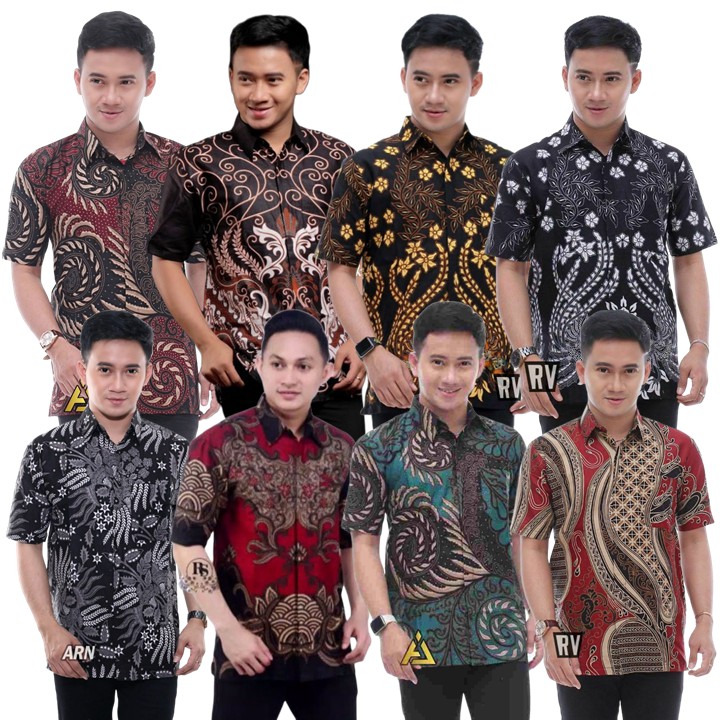 Produsen Hem Kemejan Batik Lengan Pendek Kekinian Terbaru N6ONnrGh7KaY19y
