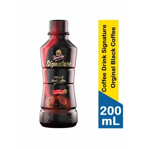 

Kapal Api Coffee Drink Signature Orginal Black Coffee 200Ml