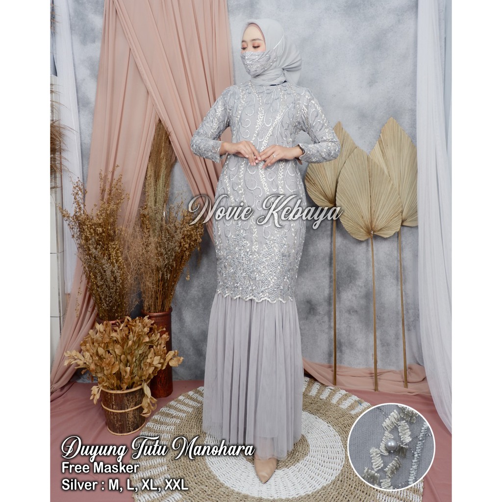 TERBARU GAMIS TULLE MARMAID MANOHARA  / GAMIS PESTA TERBARU