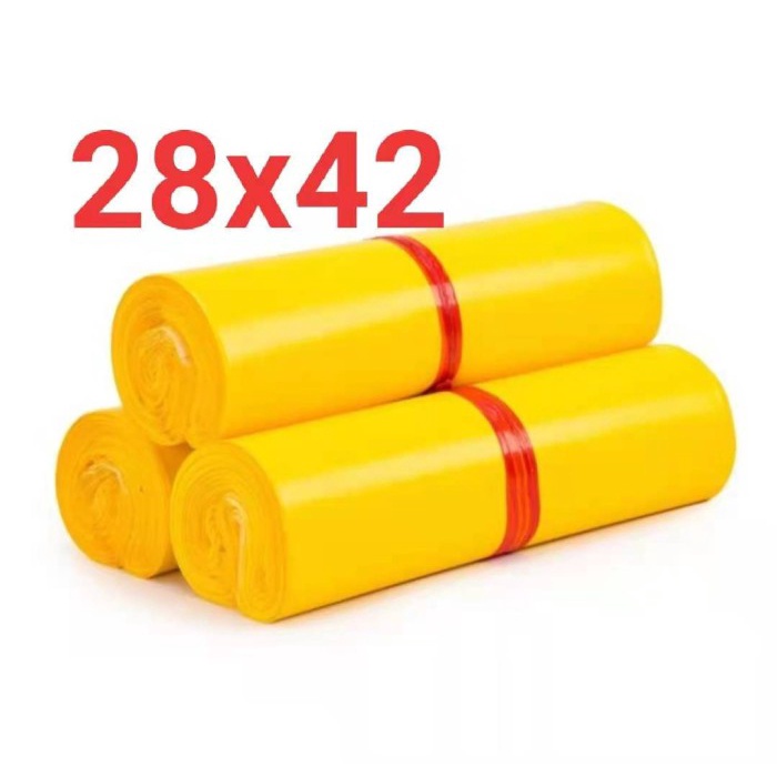 

Nikmati Polymailer Warna Yellow Good Quality 28X42 Bergaransi
