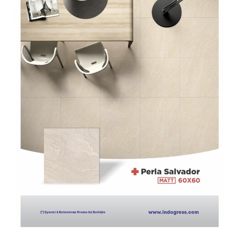 INDOGRESS GRANIT TILE PERLA SALVADOR 60X60 KW1 MATT