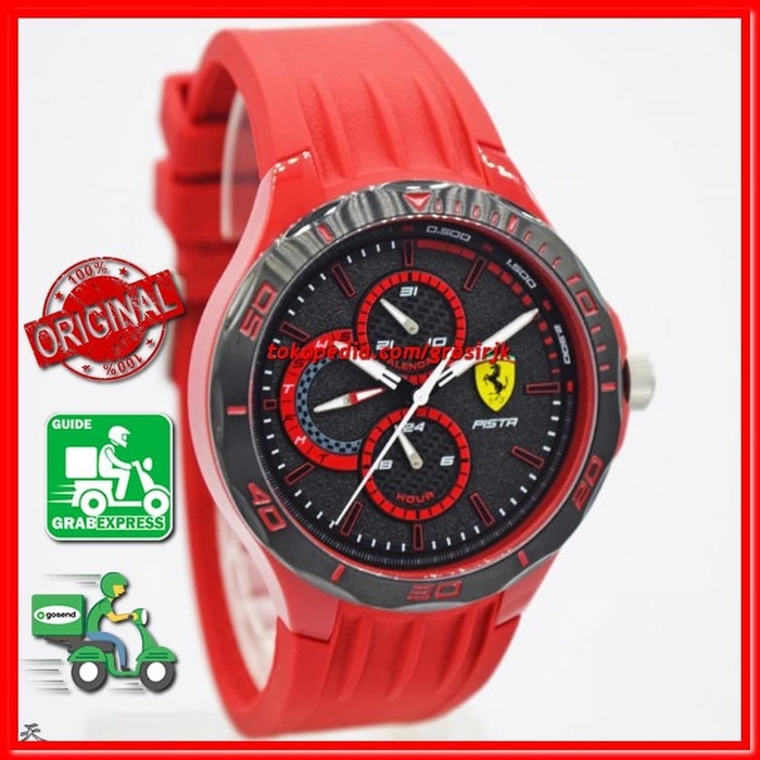 Jual Ready Stock Jam Tangan Ferrari Pria Jam Ferrari Cowok Original Shopee Indonesia