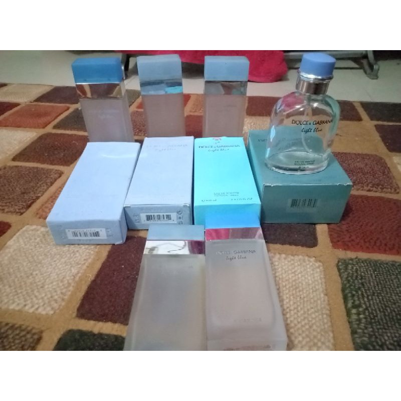 botol kosong dolce & gabanna