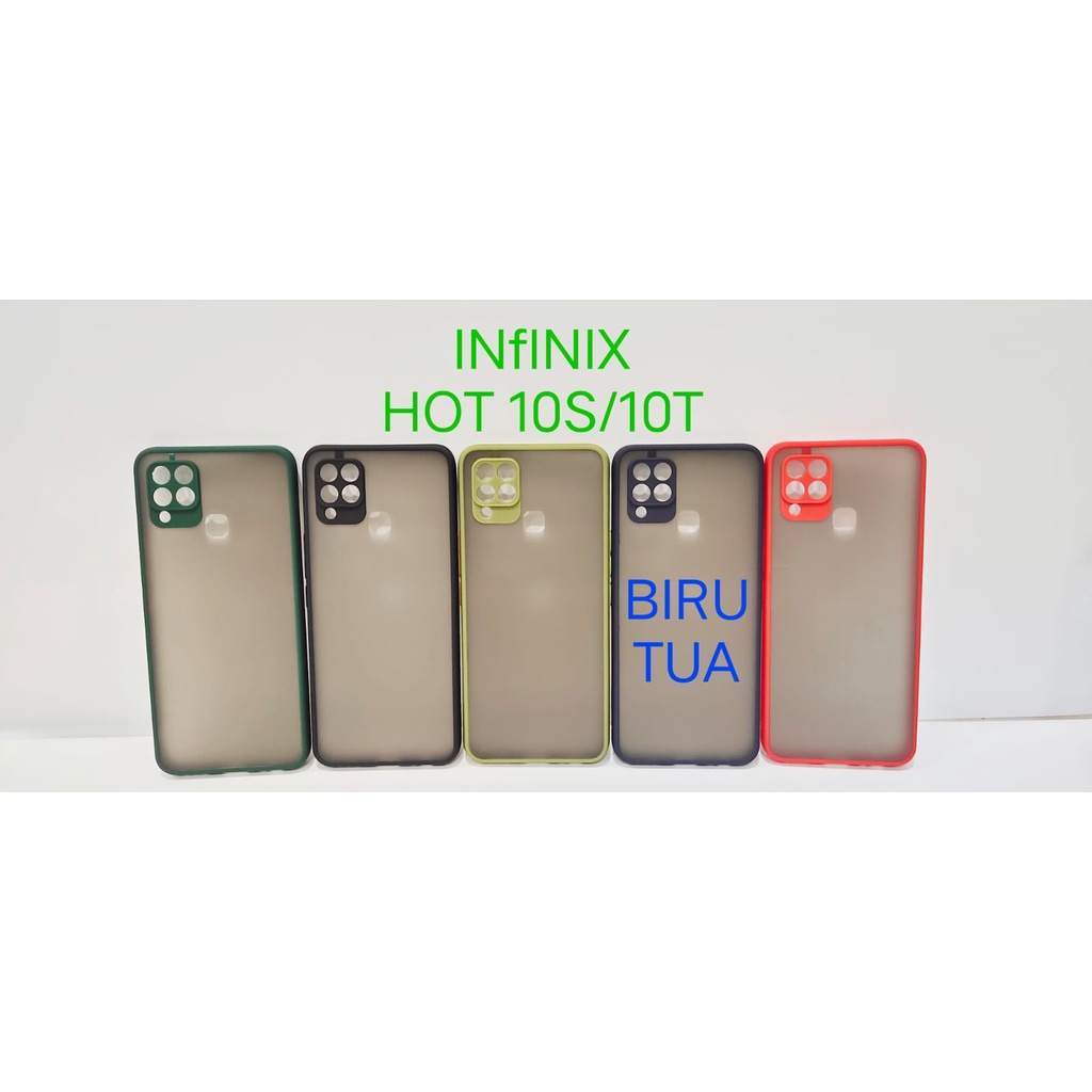 INFINIX HOT 10S / HOT 10T lens protective case soft case silicon tpu soft shell sarung