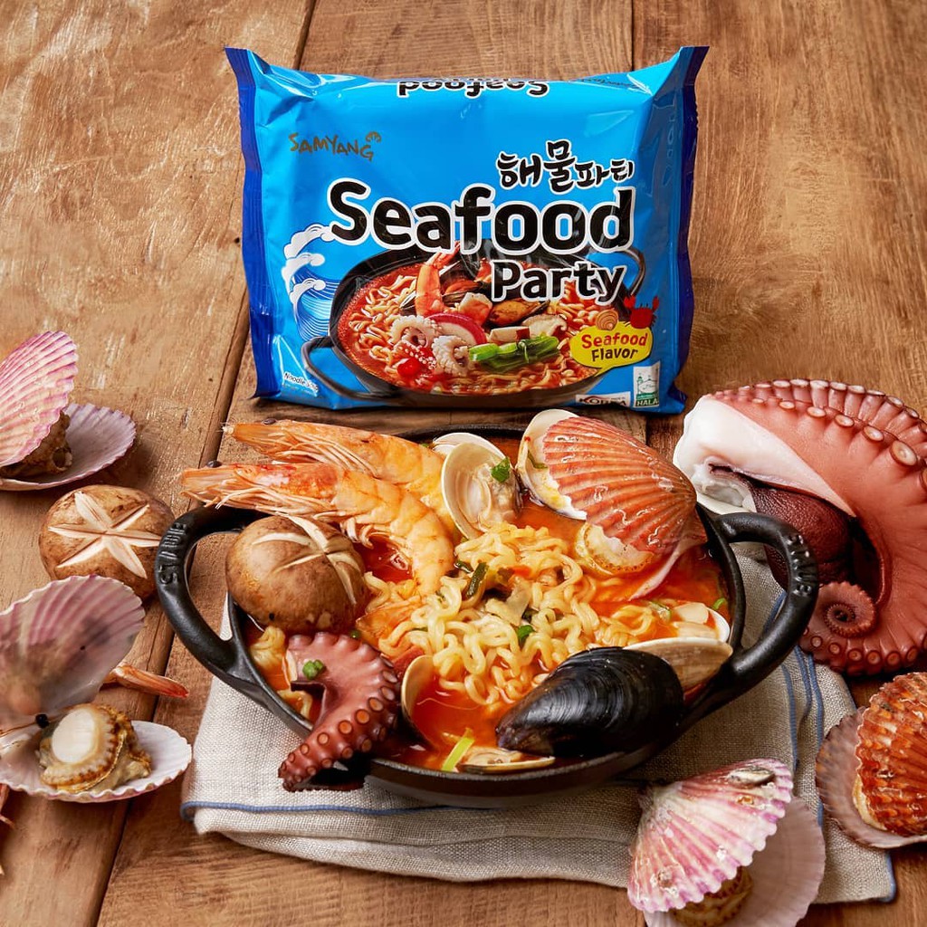 

Samyang Seafood Party Flavor Ramen 125g