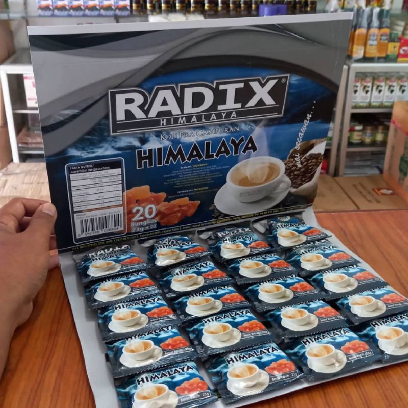 

Kopi Radix Himalaya HPA International Malaysia Asli Original Sachet