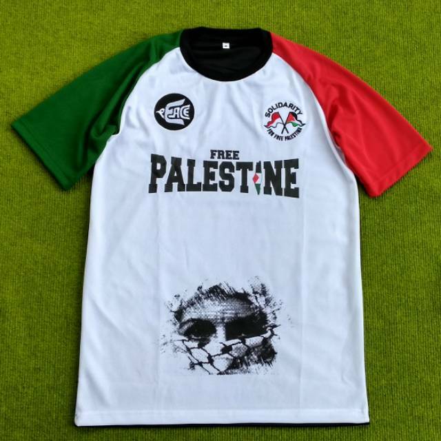 Jersey Palestina fantasi untuk donasi Palestina