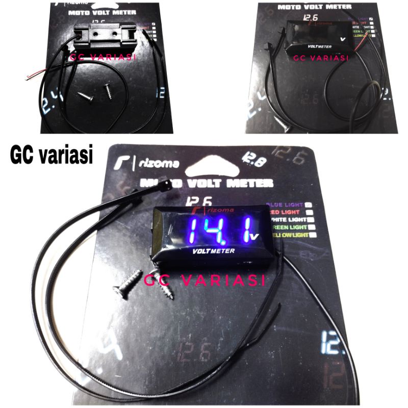 VOLT METER AKI/VOLT METER UKUR AKI/VOLT METER UNIVERSAL/VOLT METER MOTOR