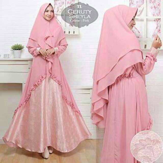 ALYA GAMIS SYARI  SHEYLA HIJAB DRESS MUSLIM FASHION