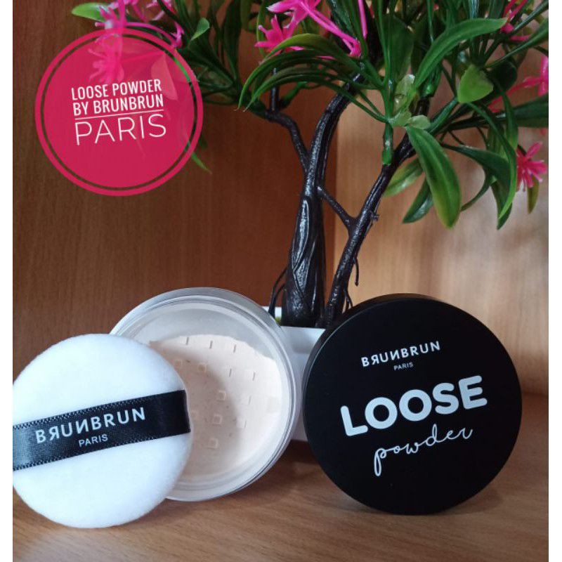 PROMO LOOSE POWDER BRUNBRUN PARIS BEDAK TABUR
