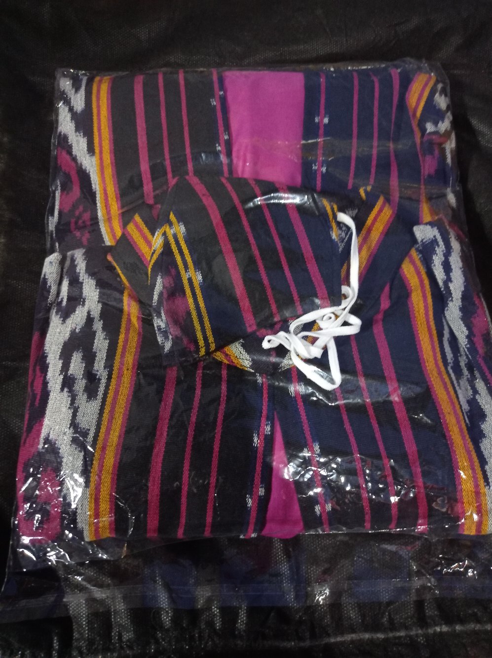 Abaya Tenun Mix Toyobo/gamis Tenun Original/gamis Batik/gamis Tenun Murah