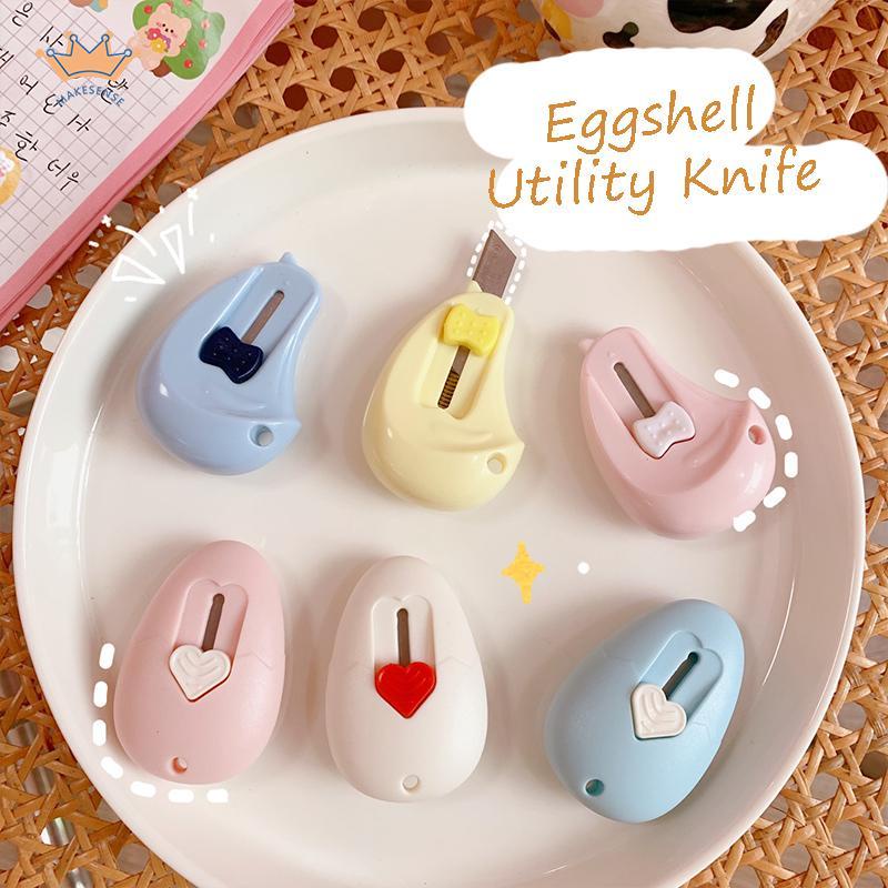 

Cute Mini Portable Small Utility Knife Alat Perlengkapan Seni Siswa MK