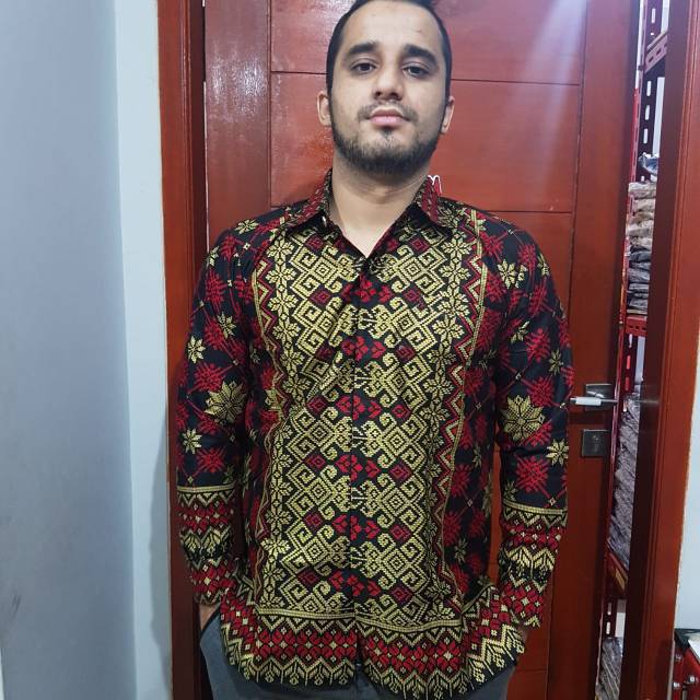 KEMEJA COUPLE KUSUMA SET RUMAH KEBAYA BANDUNG RUMAH SONGKET BANDUNG