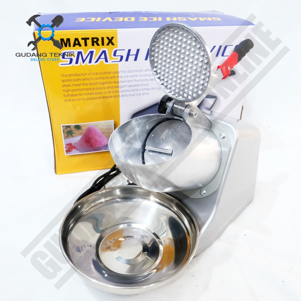 Mesin Gilingan Serut ES LISTRIK 400G SUMURA / Ice Crusher Serutan Giling ES MATRIX 400G