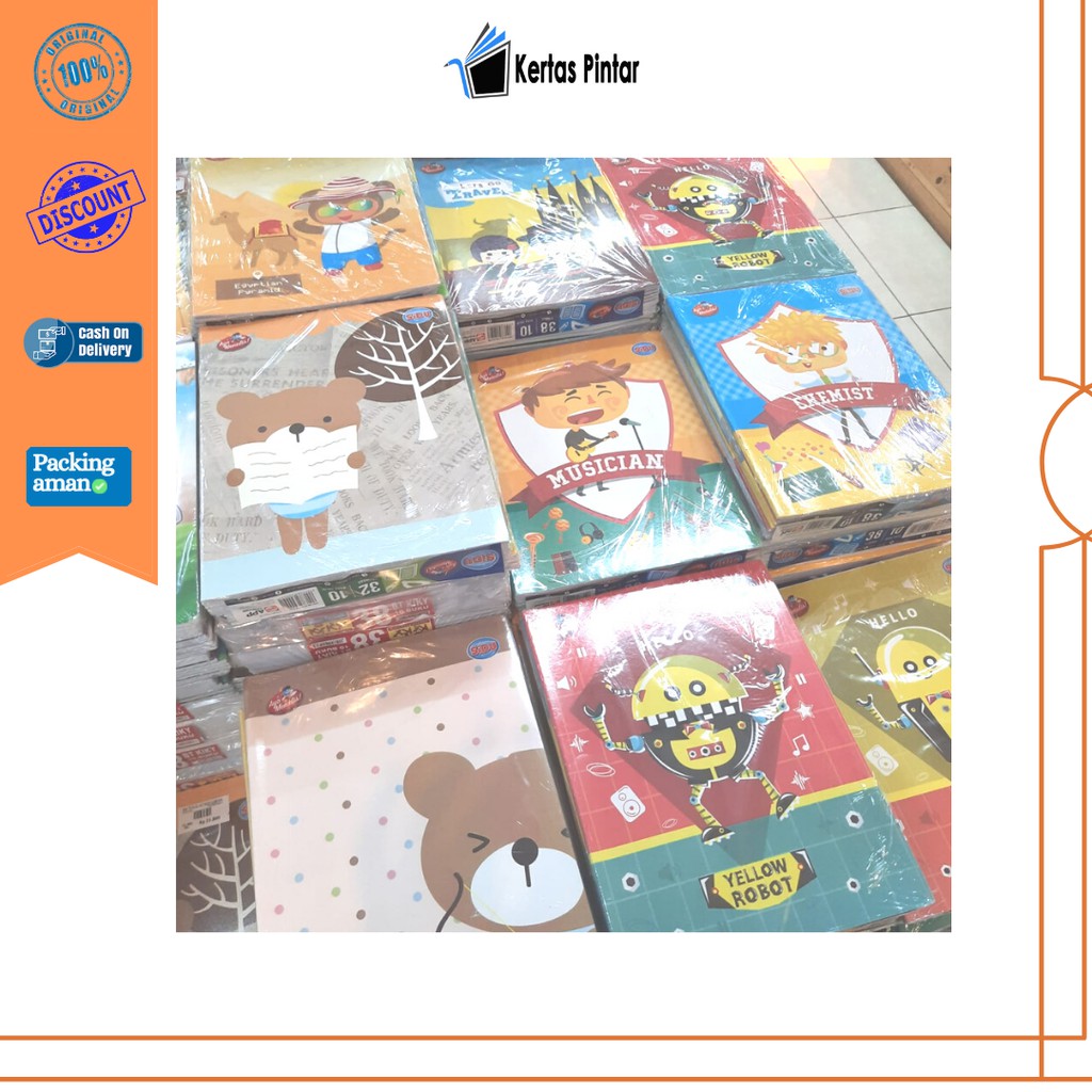 

BUKU TULIS SIDU 32 38 58 LEMBAR