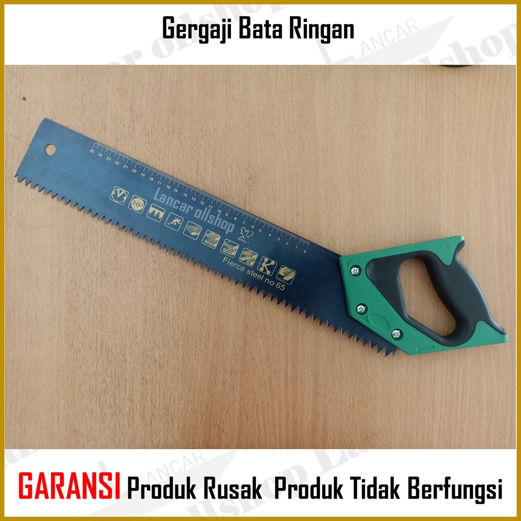 Gergaji Hebel / Gergaji Bata Ringan / Gergaji Hebel Gagang Karet