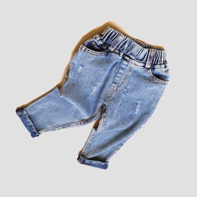 LITTLECAIM - KAY DENIM PANTS | celana anak unisex