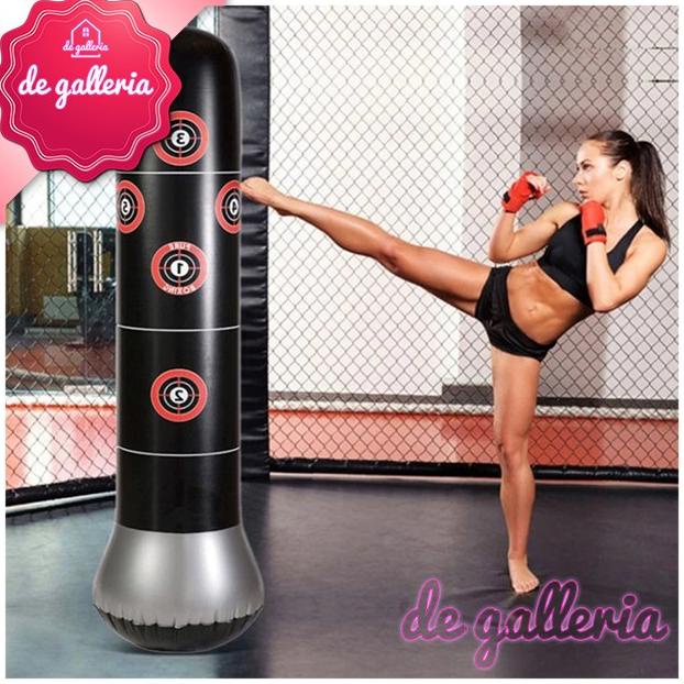 SAMSAK BERDIRI BALON TINJU TENDANG MODEL TIUP SANDSACK PUNCHING BAG