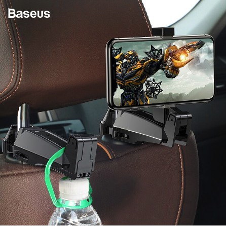 Baseus Backseat Car Holder Untuk Iphone Samsung Xiaomi Oppo Dan Vivo