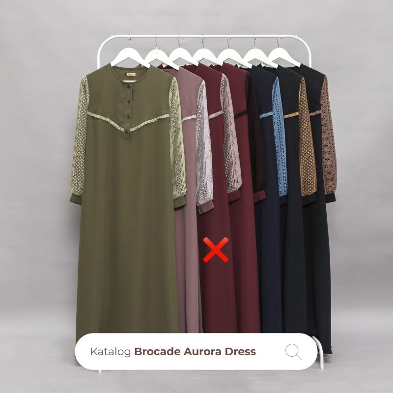 Brocade Aurora Dress by ZANUBA - Brocade Aurora Dress Zanuba - Dress Brocade Zanuba - Dress Brokat