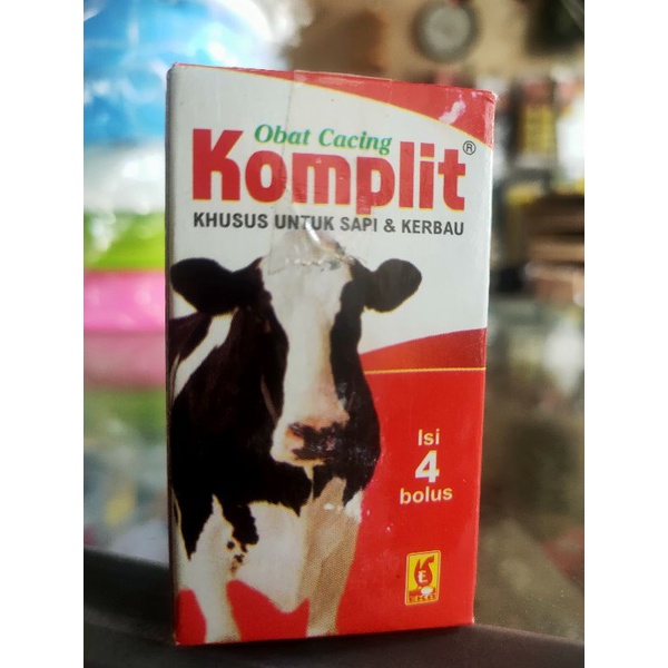 obat cacing komplit SAPI bolus kerbau-eka farma