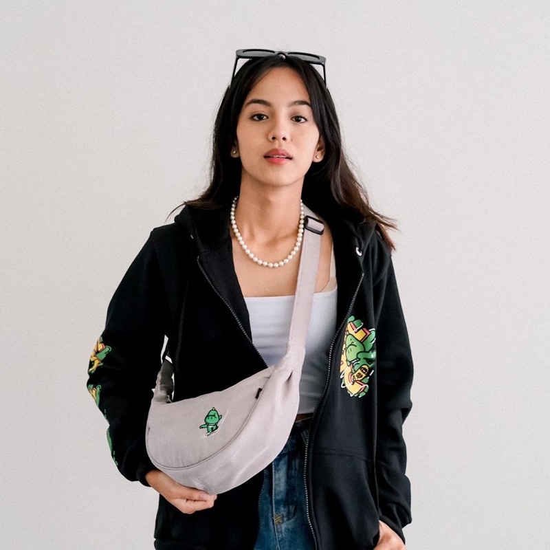 CRSL Omo Slingbag | Waistbag Elizabeth  | tas pinggang wanita | tas selempang wanita | Tas Koper Kai