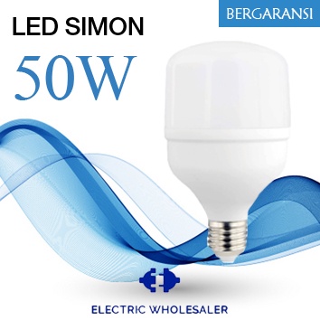 LAMPU LED SIMON 50W ( WATT ) GARANSI GROSIR