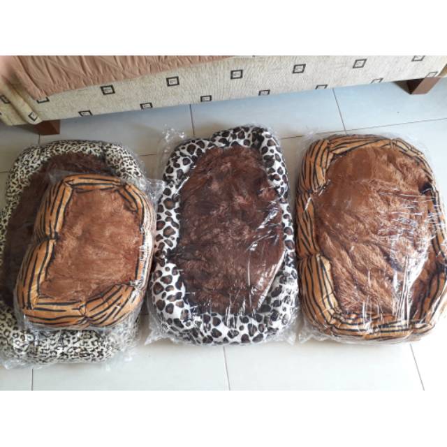 Kasur kucing BESAR FREE BANTAL BULU