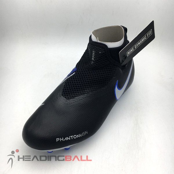 Sepatu Bola Anak Nike JR Phantom VSN Academy DF FG MG BLACK AO3287-004